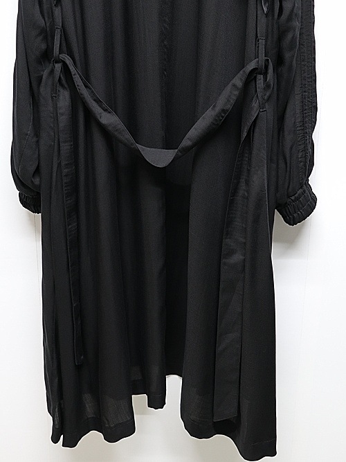 (ͽ���ʡ�2��3������ͽ��/THE ONENESS�������ͥ�/Cupro Twill Over Size Coat/Black