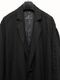(ͽ���ʡ�2��3������ͽ��/THE ONENESS�������ͥ�/Cupro Twill Over Size Coat/Black