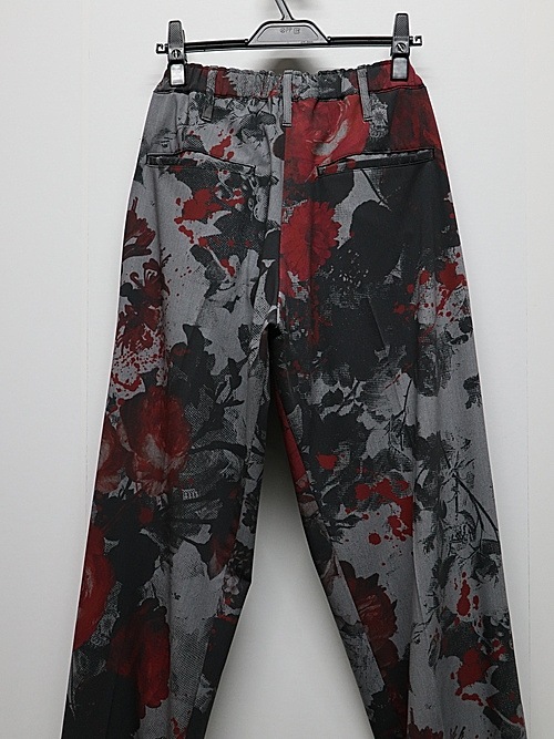 (ͽ���ʡ�5��6������ͽ��/kiryuyrik������奦����奦/Gray Flora Gabardine Wide Slacks/Gray