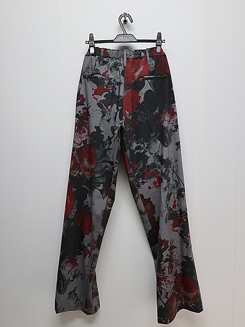 (ͽ���ʡ�5��6������ͽ��/kiryuyrik������奦����奦/Gray Flora Gabardine Wide Slacks/Gray