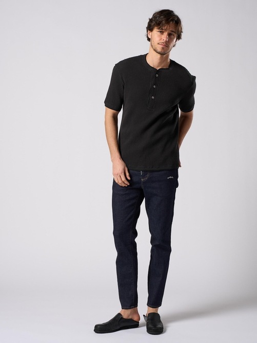 (ͽ���ʡ�5��6������ͽ��/wjk�����֥른��������/waffle henley S/S/black