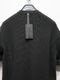 wjk�����֥른��������/waffle henley S/S/black.