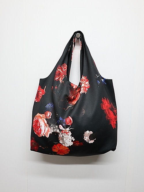 (ͽ���ʡ�6��7������ͽ��/THE ONENESS�������ͥ�/Recycle Cotton Jersey Shoulder Tote Bag/Black
