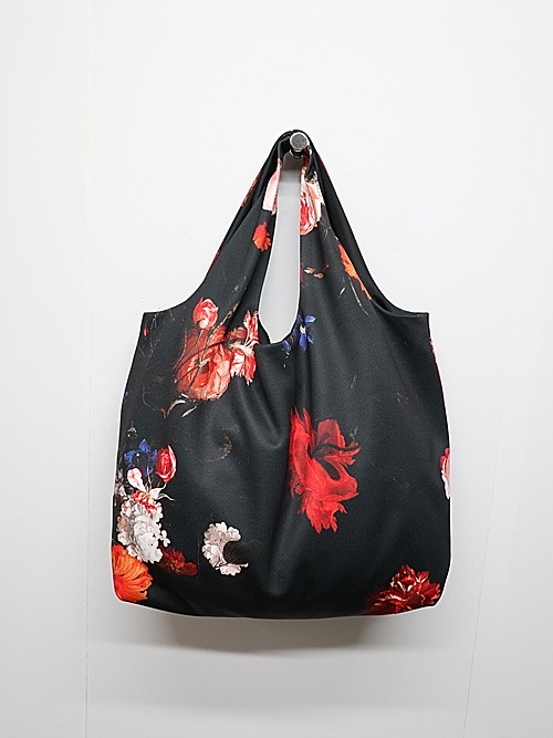 (ͽ���ʡ�6��7������ͽ��/THE ONENESS�������ͥ�/Recycle Cotton Jersey Shoulder Tote Bag/Black