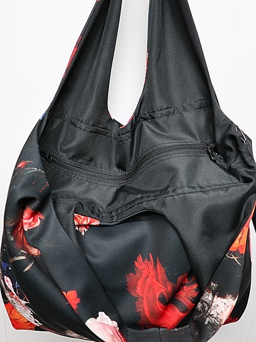 (ͽ���ʡ�6��7������ͽ��/THE ONENESS�������ͥ�/Recycle Cotton Jersey Shoulder Tote Bag/Black