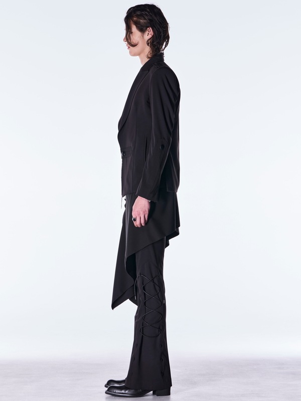 (ͽ���ʡ�9������10������ͽ��/kiryuyrik������奦����奦/PE Gabardine Hip Hung Muffler/Black