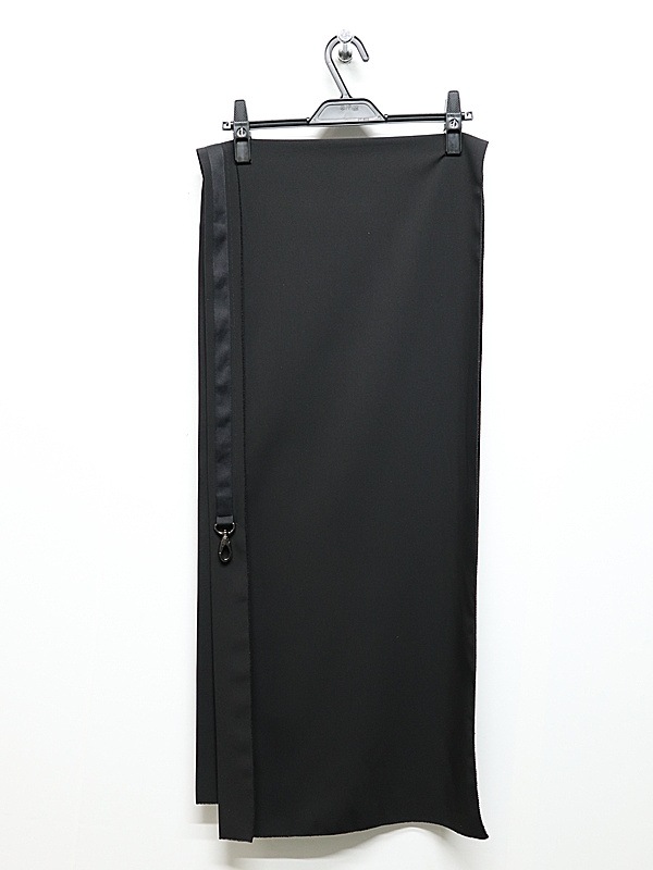 kiryuyrik������奦����奦/PE Gabardine Hip Hung Muffler/Black