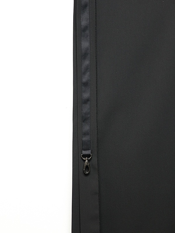 kiryuyrik������奦����奦/PE Gabardine Hip Hung Muffler/Black