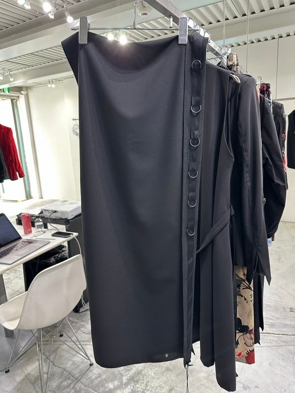 (ͽ���ʡ�9������10������ͽ��/kiryuyrik������奦����奦/PE Gabardine Hip Hung Muffler/Black