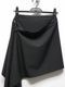 kiryuyrik������奦����奦/PE Gabardine Hip Hung Muffler/Black