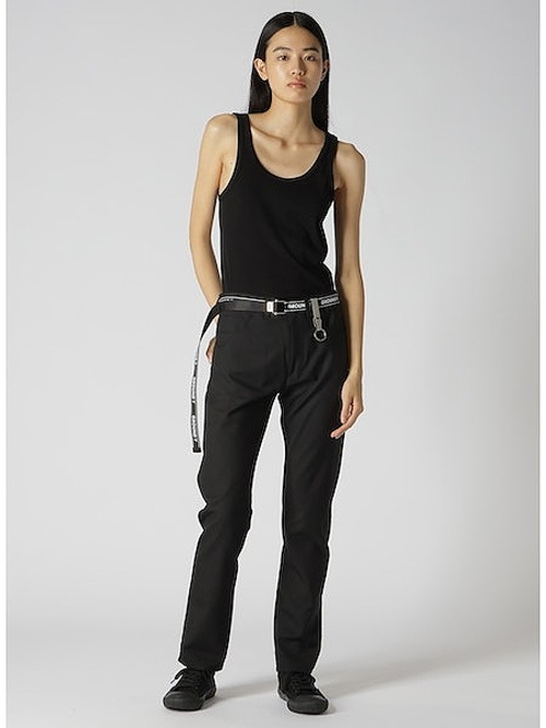 Ground Y饦ɥ磻/LOGO TAPE BELT/BLK.