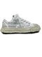 Maison MIHARA YASUHIROPETERSON 23 /Original Sole Studded Paint Canvas Low-Top Sneaker/WHITE