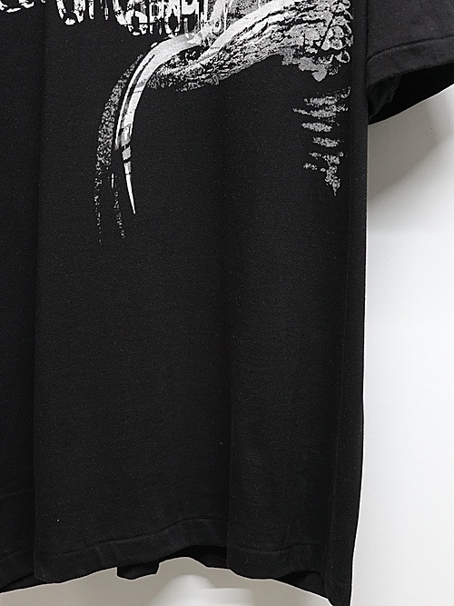 Ground Y�����饦��ɥ磻/20/cotton jesey snake/BLACK