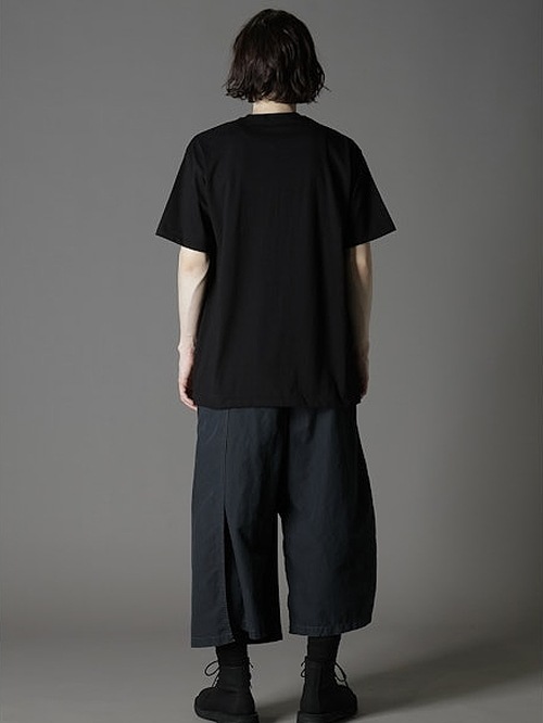 Ground Y�����饦��ɥ磻/20/cotton jesey snake/BLACK