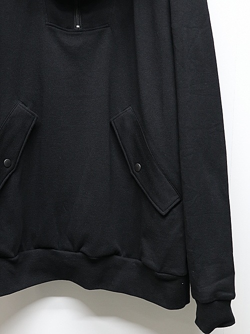 Ground Y�����饦��ɥ磻/40/20 MINI FLEECE ANORAK HOODIE/BLACK