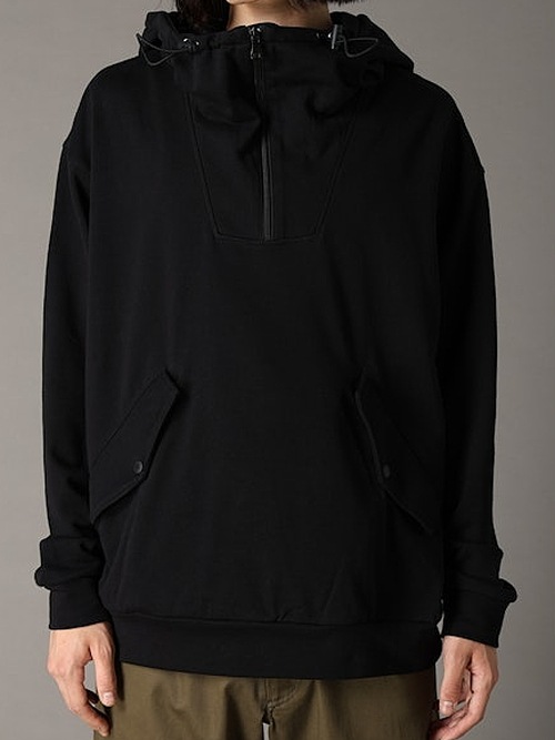 Ground Y�����饦��ɥ磻/40/20 MINI FLEECE ANORAK HOODIE/BLACK