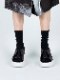 JULIUS����ꥦ��/COW SKIN FOOT WEAR/BK��WHT.