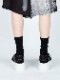 JULIUS����ꥦ��/COW SKIN FOOT WEAR/BK��WHT.