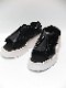 JULIUS����ꥦ��/COW SKIN FOOT WEAR/BK��WHT.