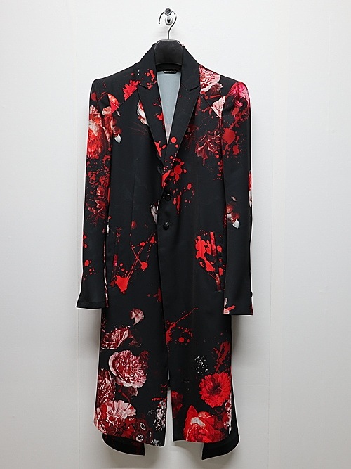 (ͽ���ʡ�5��6������ͽ��/kiryuyrik������奦����奦/Black Flora Gabardine Flare Jacket/Black