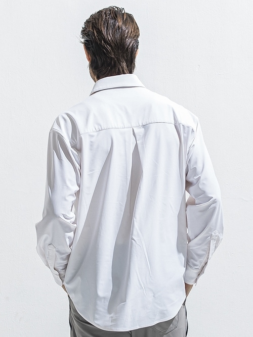 RESOUND CLOTHING���ꥵ����ɥ���������/RUSH JACK SHIRTS/WHITE