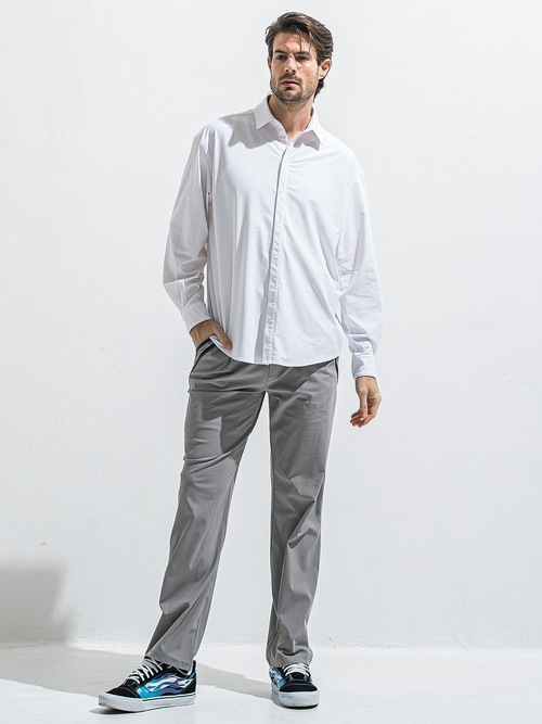 RESOUND CLOTHING���ꥵ����ɥ���������/RUSH JACK SHIRTS/WHITE