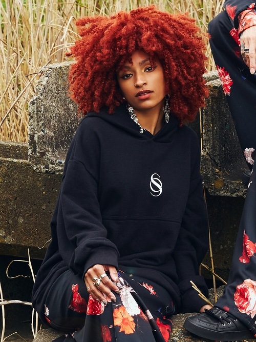 (ͽ���ʡ�6��7������ͽ��/THE ONENESS�������ͥ�/Recycle Cotton Jersey Hoodie/Black