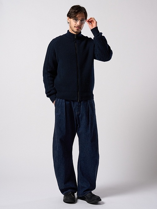 (ͽ���ʡ�8��9������ͽ��/wjk�����֥른��������/wide banana denim(OW)/indigo