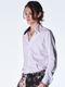 (ͽ���ʡ�9������10������ͽ��/kiryuyrik������奦����奦/Funsy Twill Cuffs Buttom Shirt/White
