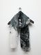 nude:masahiko maruyama ̡:ޥҥޥ/Rayon Chiffon Inkjet Print STOLE/Face Print.