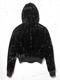 (ͽ)89ͽ/JULIUSꥦ/VISCOSE/CUPRO VELVET BLOUSON5/BLACK