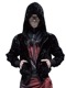 (ͽ)89ͽ/JULIUSꥦ/VISCOSE/CUPRO VELVET BLOUSON5/BLACK