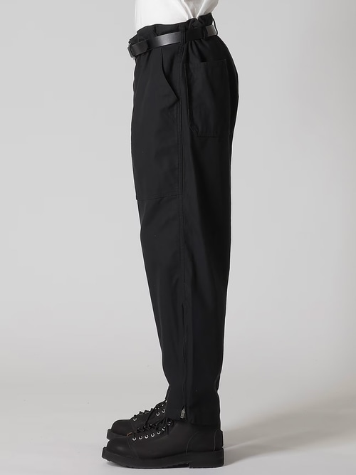 Yohji Yamamoto ハイウエスト ヘリンボーンワイドパンツ Yohji Yamamoto・ヨウジヤマモト 【正規取扱店】 オフサイド OFFSIDE