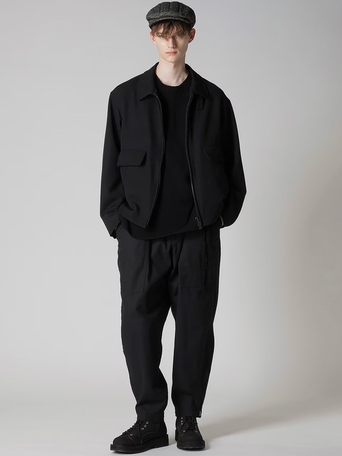 黒 ボンタン FREAK'S STORE｜タックツイルパンツ/チノパン/デニム【限定展開