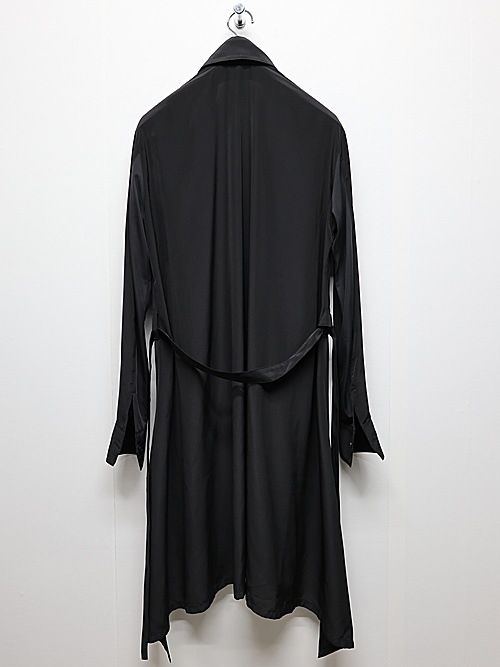 (ͽʡ78ͽ/THE ONENESSͥ/RePE-Tuffeta Pin Tuck Flare Shirt/Black