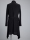 (ͽʡ78ͽ/THE ONENESSͥ/RePE-Tuffeta Pin Tuck Flare Shirt/Black