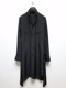 (ͽʡ78ͽ/THE ONENESSͥ/RePE-Tuffeta Pin Tuck Flare Shirt/Black