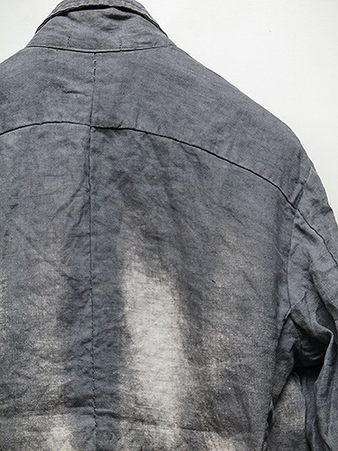 SALE60%OFF/KMRii(�����)Discharge Linen JKT03/CHA.