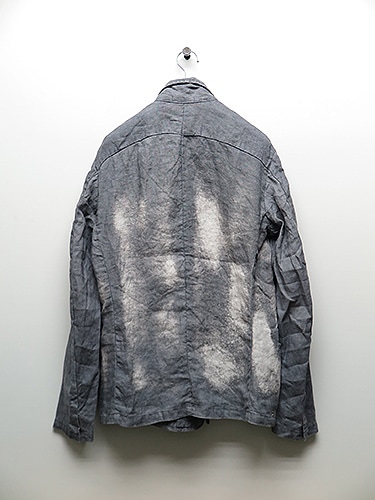 SALE60%OFF/KMRii(�����)Discharge Linen JKT03/CHA.