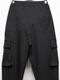 RESOUND CLOTHINGꥵɥ/SEMI LOOSE FIT Roland cargo PT/BLACK