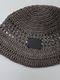 Ground Y�����饦��ɥ磻/PAPER YARN CROCHET HAT/GREY
