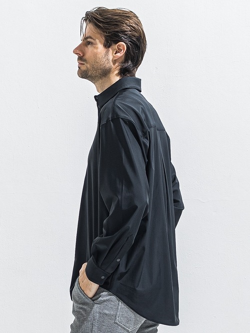 (ͽ���ʡ�4��5������ͽ��/40TH RESOUND CLOTHING���ꥵ����ɥ���������/RUSH JACK SHIRTS/BLACK