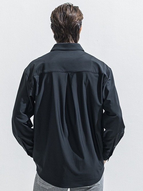 (ͽ���ʡ�4��5������ͽ��/40TH RESOUND CLOTHING���ꥵ����ɥ���������/RUSH JACK SHIRTS/BLACK