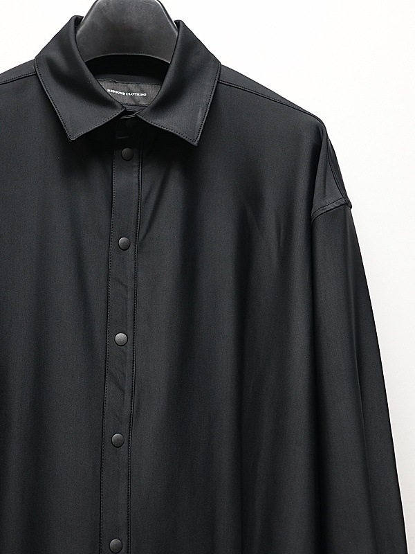 RESOUND CLOTHING���ꥵ����ɥ���������/RUSH JACK SHIRTS/BLACK
