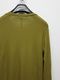 ATTACHMENT�������å�����/BRUSHED YARN SMOOTH SLIM FIT L/S TEE/D.YELLOW