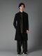 Ground Y�����饦��ɥ磻/TA/PE CREPE DE CHINE SINGLE LONG VEST/BLACK
