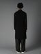 Ground Y�����饦��ɥ磻/TA/PE CREPE DE CHINE SINGLE LONG VEST/BLACK