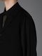 Ground Y�����饦��ɥ磻/TA/PE CREPE DE CHINE SINGLE LONG VEST/BLACK