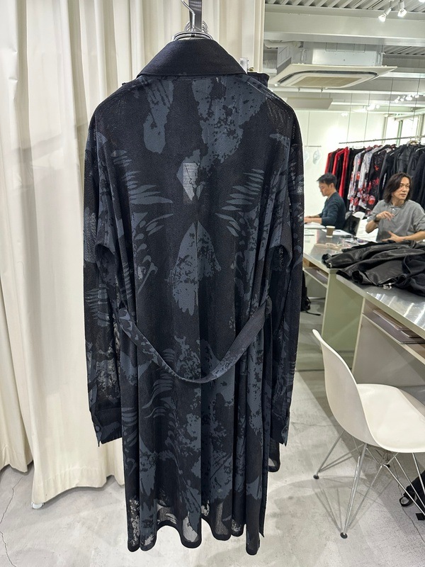 (ͽ���ʡ�9������10������ͽ��/kiryuyrik������奦����奦/Opal Mesh Flare Shirt/Black