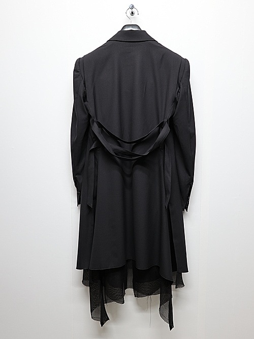 kiryuyrik奦奦/TWS Tropical Long Flare Jacket/Black